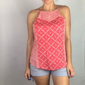 Lucky Brand | Coral Patterned Tank Top Sz Sm